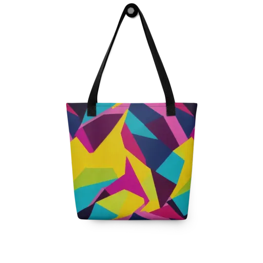 Electric Origami on a Tote Bag