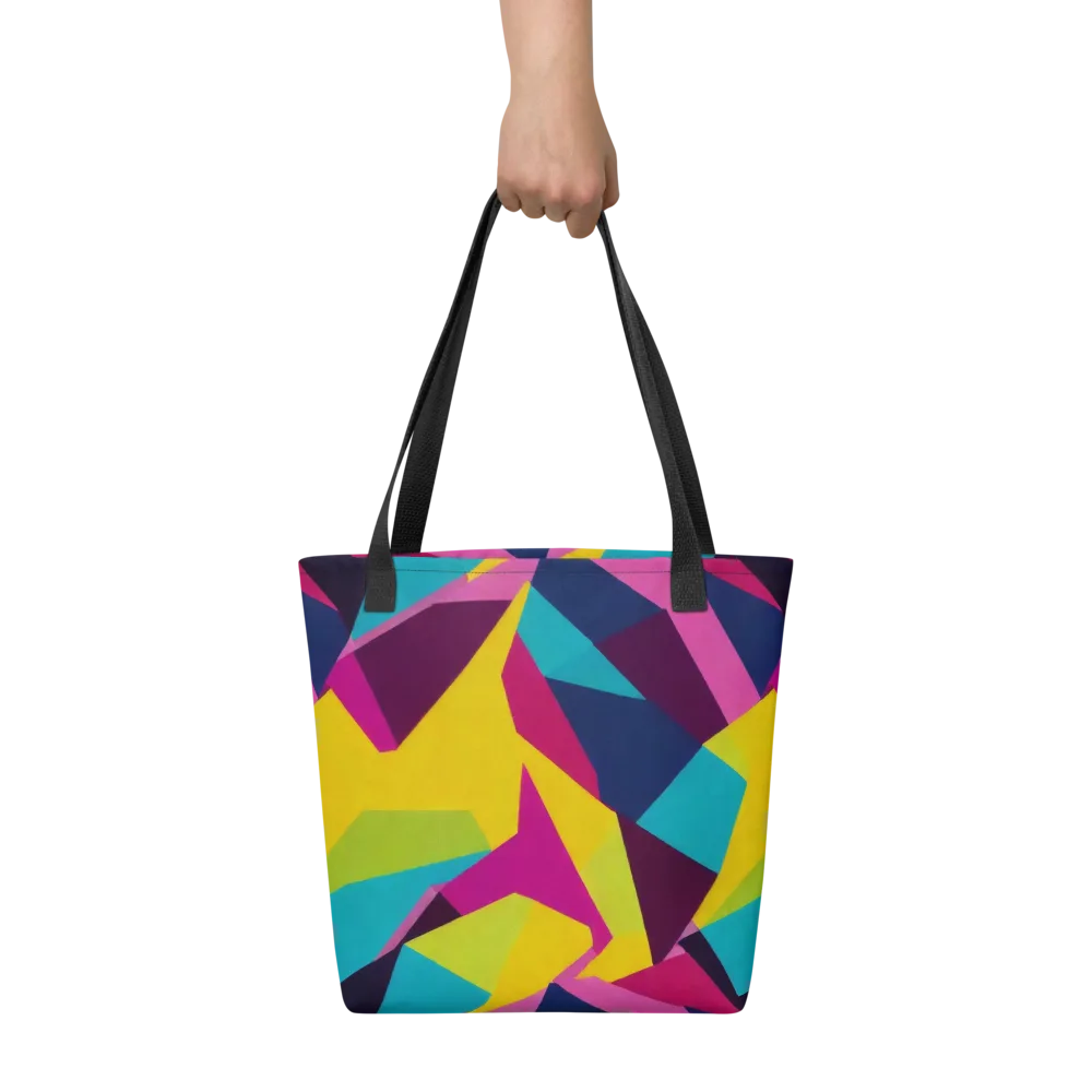 Electric Origami on Tote Bag — Front