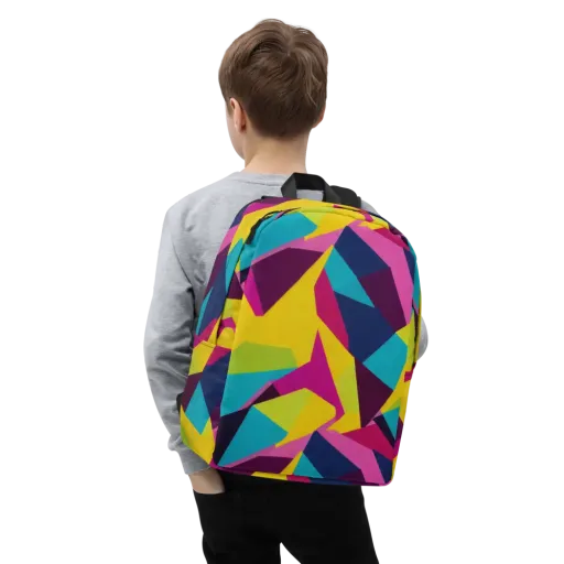 Electric Origami on a Minimalist Backpack
