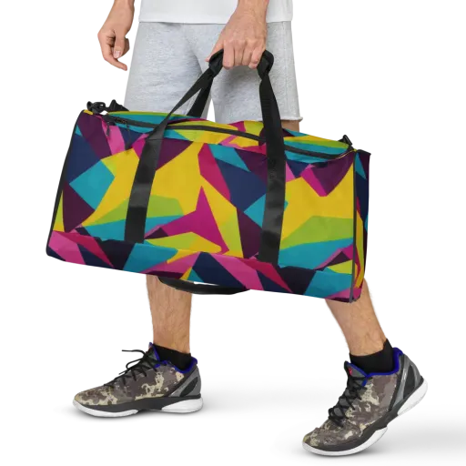 Electric Origami on a Duffle Bag