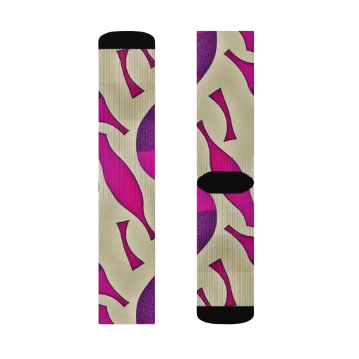 Magenta Relic on a Socks