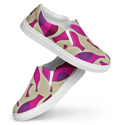 Magenta Relic on a Women's Slip-On Canvas Shoes