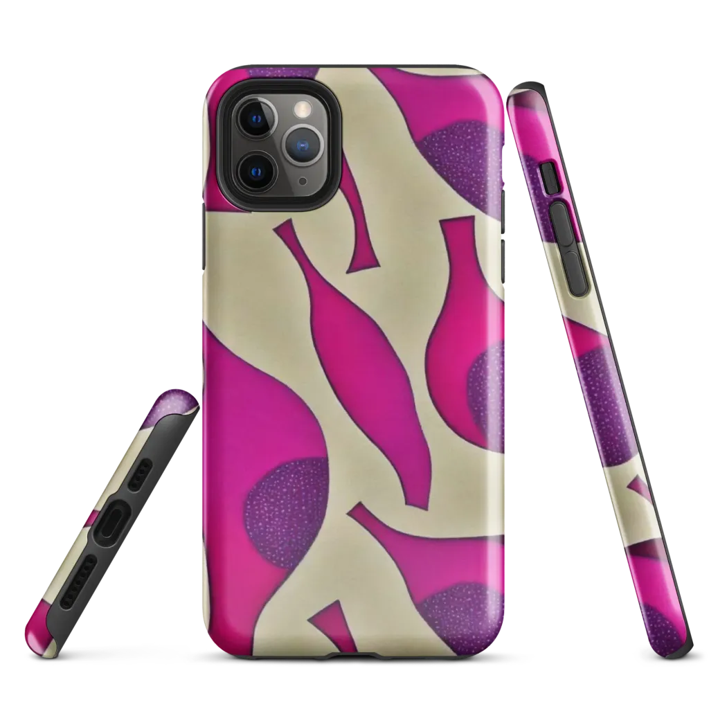 Magenta Relic on Tough Case for iPhone® — Front