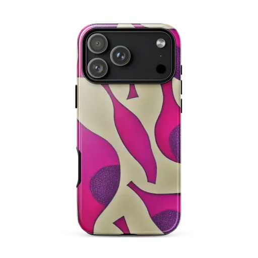Magenta Relic on a Tough Case for iPhone®