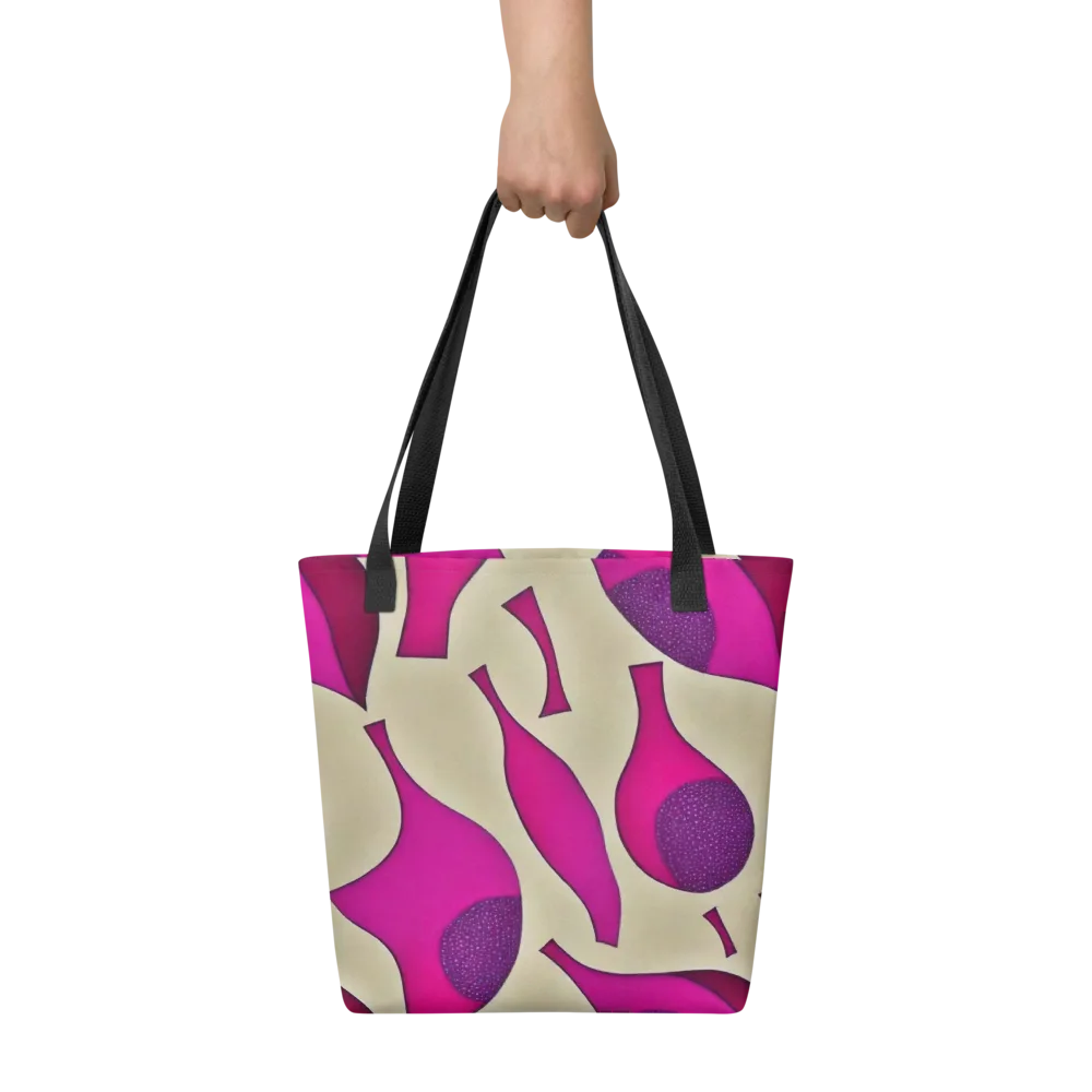 Magenta Relic on Tote Bag — Front