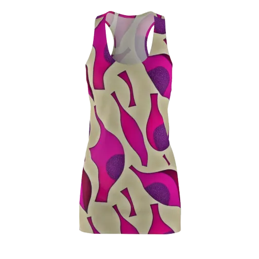 Magenta Relic on a Racerback Dress