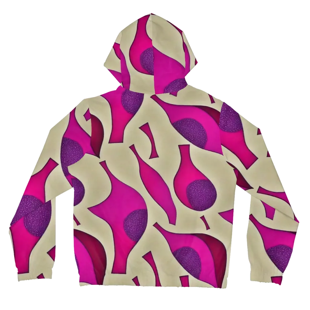 Magenta Relic on Women's Full-Zip Hoodie — Back