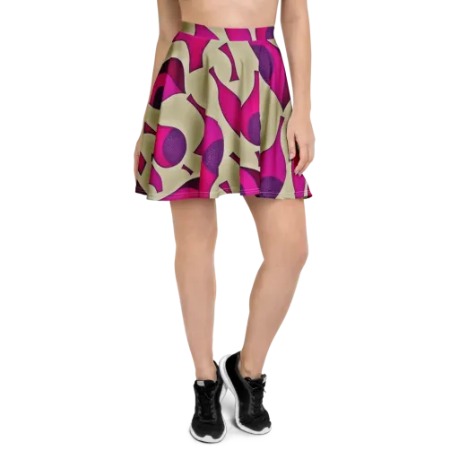 Magenta Relic on a Skater Skirt