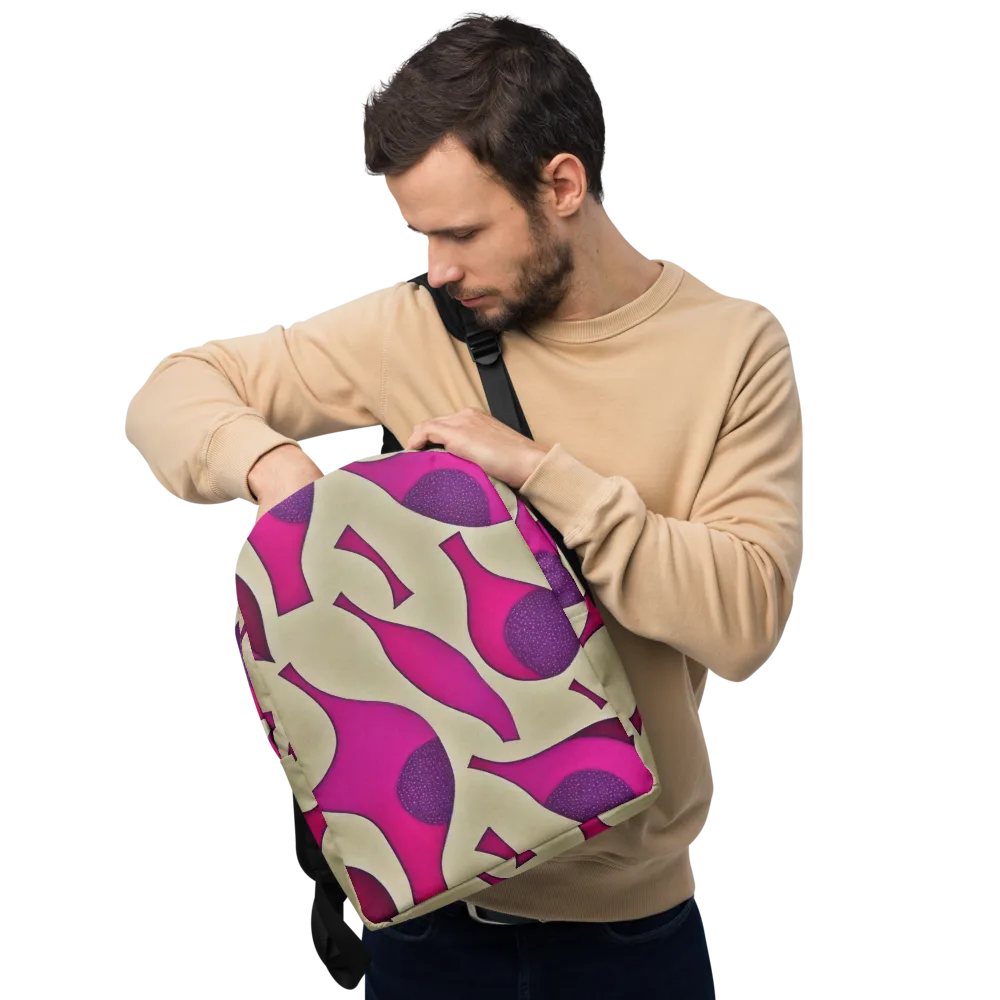 Magenta Relic on Minimalist Backpack — Front