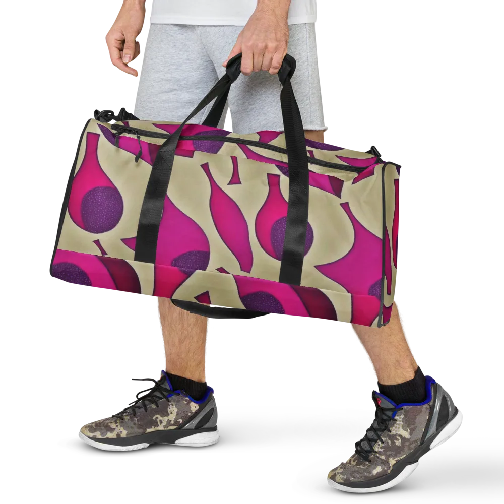 Magenta Relic on Duffle Bag — Front