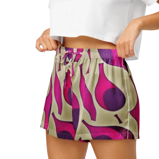 Magenta Relic on a Women's Pajama Shorts