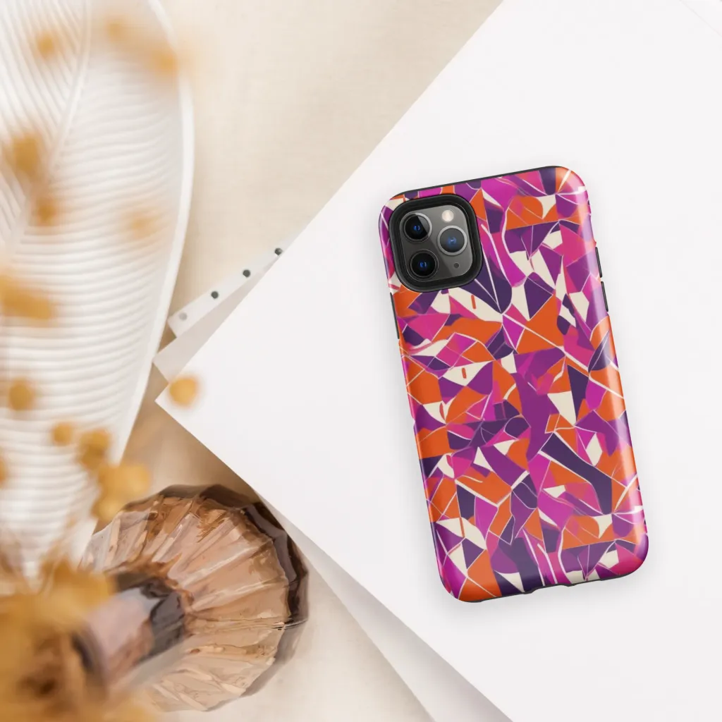 Citrus Fracture on Tough Case for iPhone® — Front