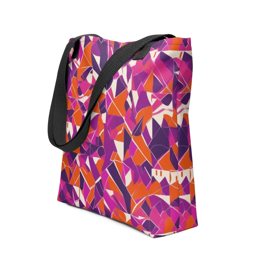 Citrus Fracture on Tote Bag — Front