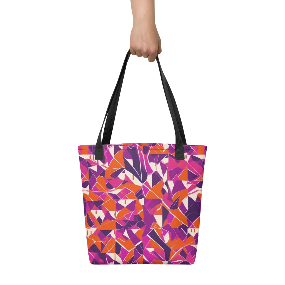 Citrus Fracture on Tote Bag — Front