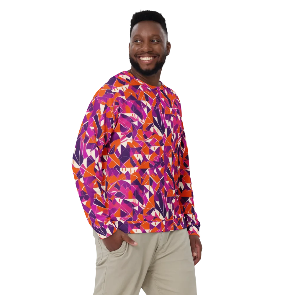 Citrus Fracture on Sweatshirt — Front