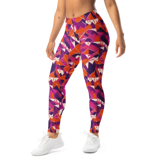 Citrus Fracture on a Leggings