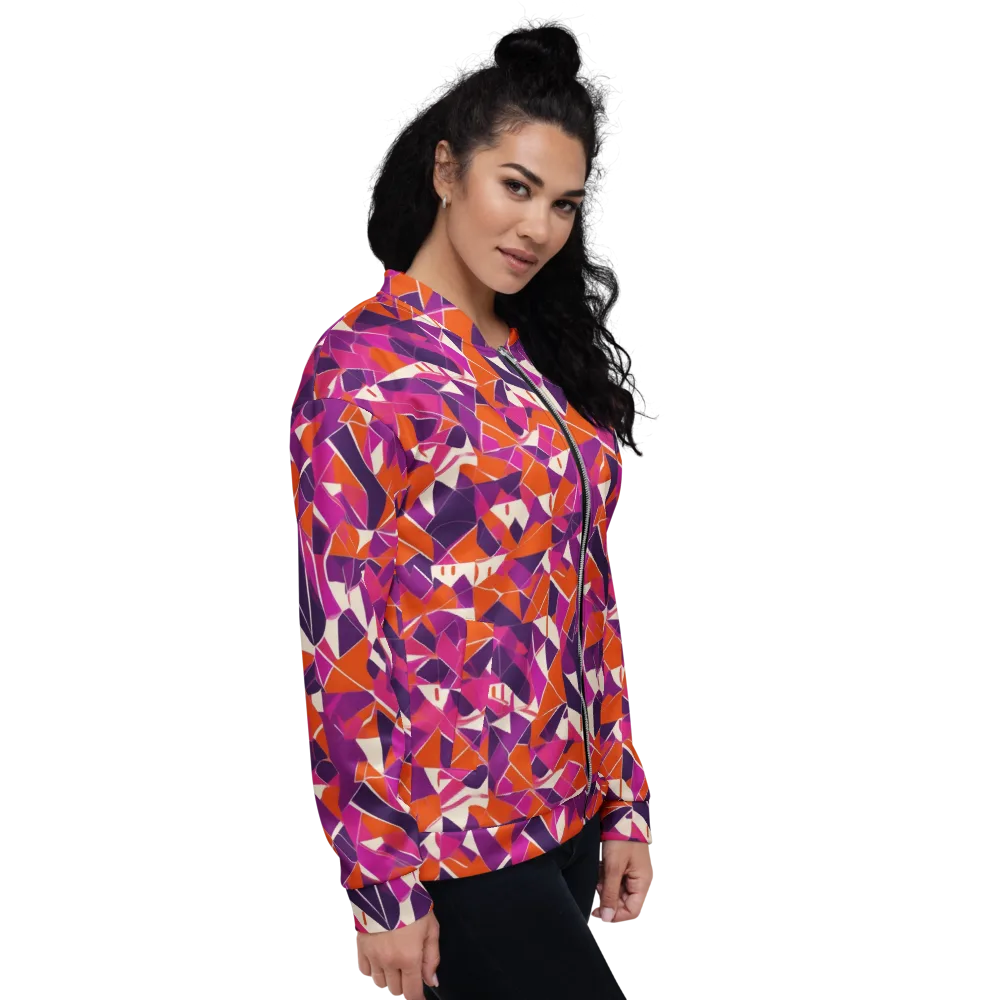 Citrus Fracture on Bomber Jacket — Right