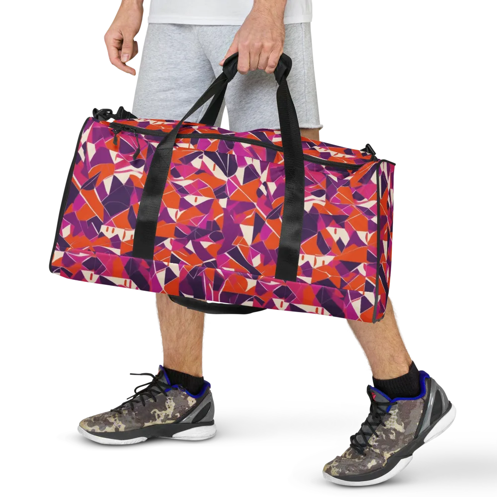 Citrus Fracture on Duffle Bag — Front