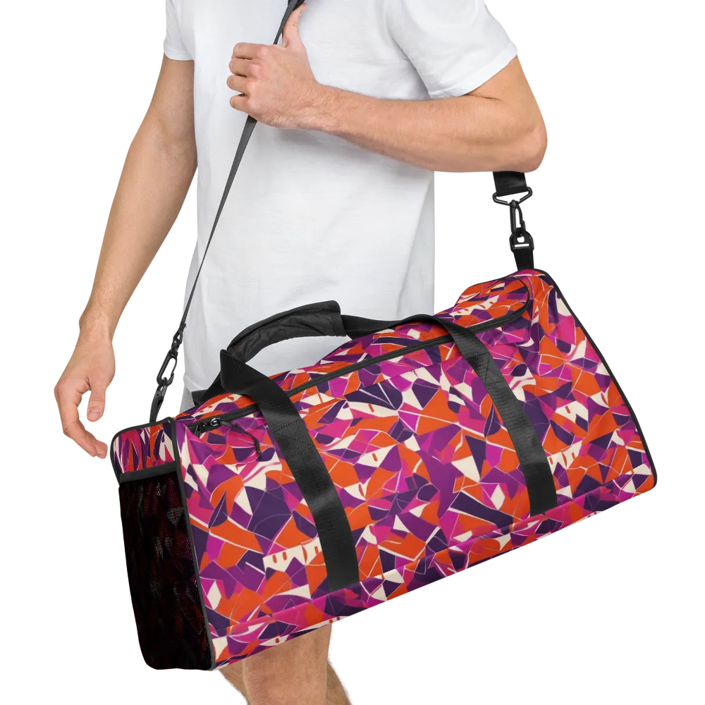 Citrus Fracture on Duffle Bag — Right Front