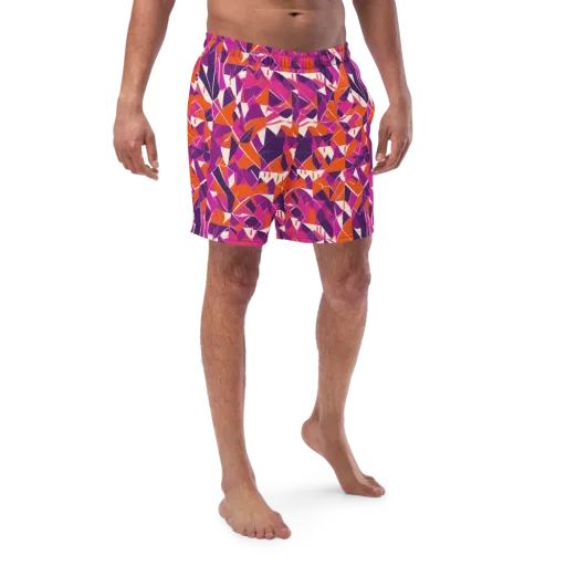 Citrus Fracture on a Swim Trunks