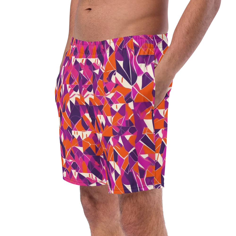 Citrus Fracture on Swim Trunks — Left Front