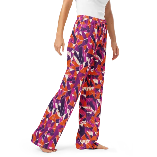 Citrus Fracture on a Women's Pajama Pants