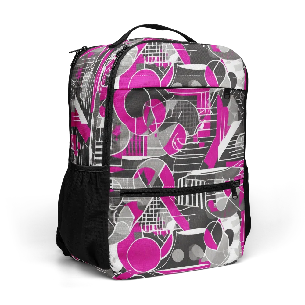 Fuchsia Framework on Utility Backpack — Right Front