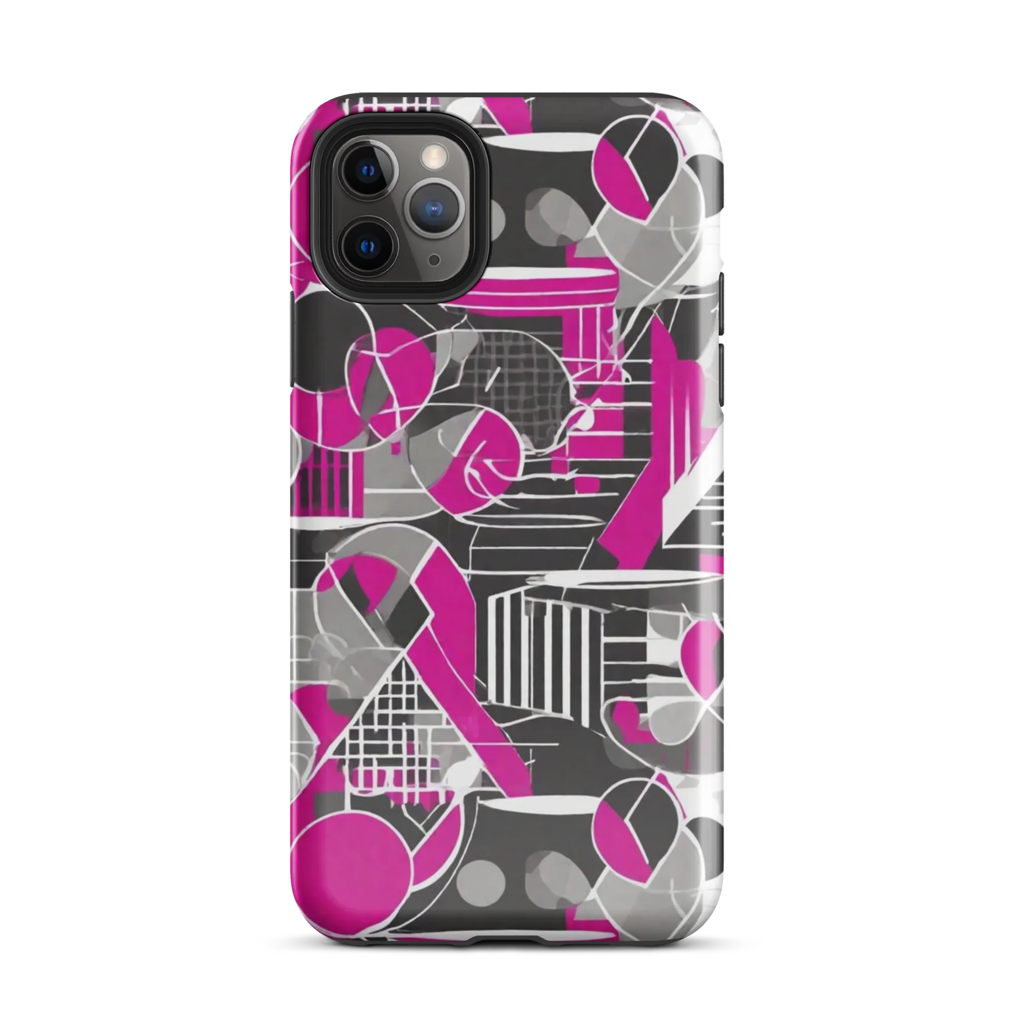 Fuchsia Framework on Tough Case for iPhone® — Front