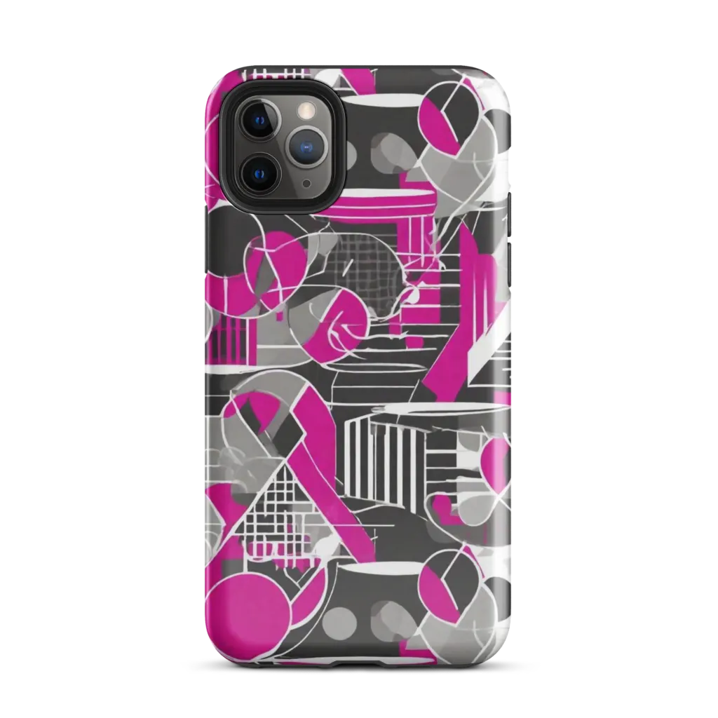 Fuchsia Framework on Tough Case for iPhone® — Front