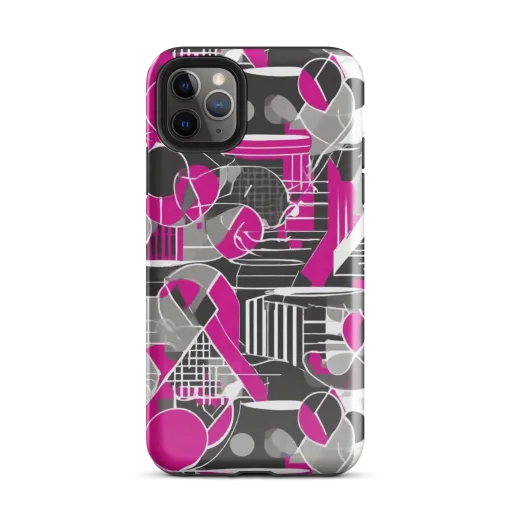 Fuchsia Framework on a Tough Case for iPhone®