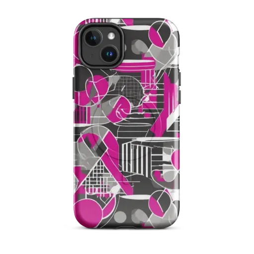 Fuchsia Framework on a MagSafe Tough Case for iPhone®