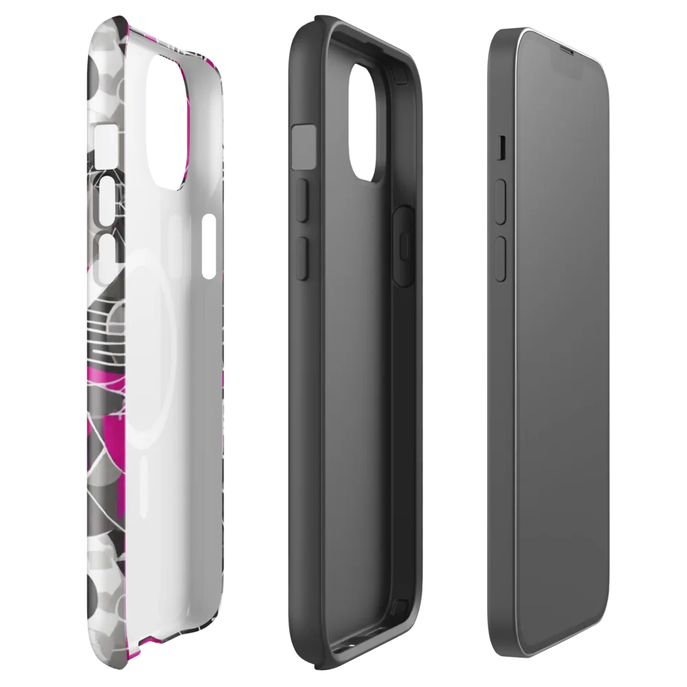 Fuchsia Framework on MagSafe Tough Case for iPhone® — Front