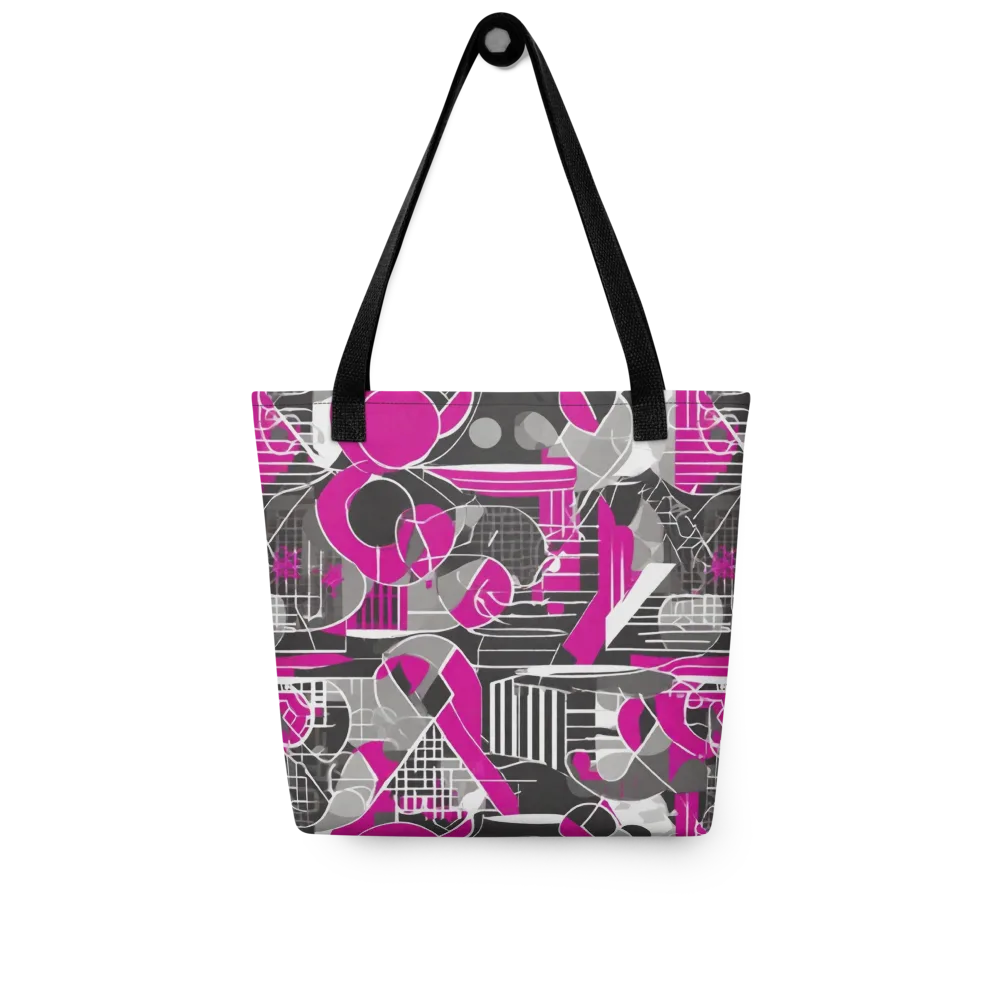 Fuchsia Framework on Tote Bag — Front