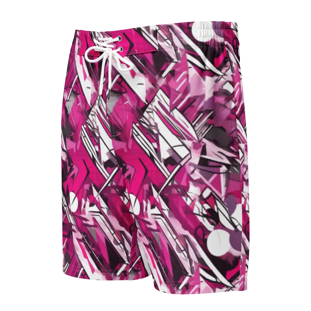 Hotwire Bloom on Men's Board Shorts — Front