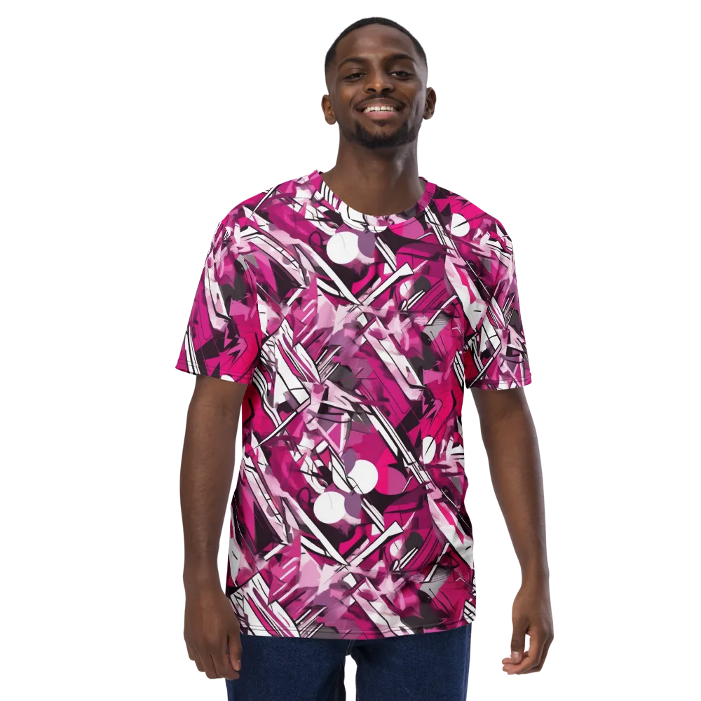 Hotwire Bloom on Men's Crew Neck T-Shirt — Front