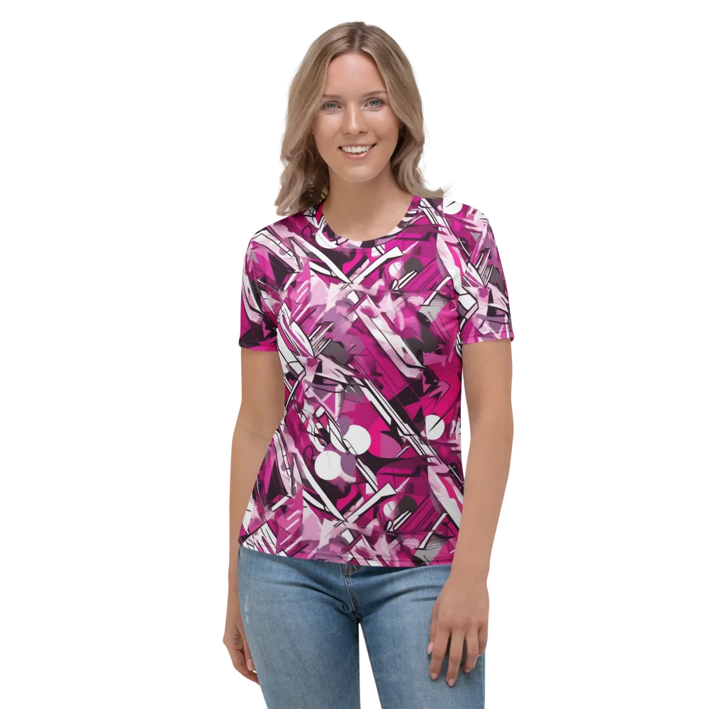 Hotwire Bloom on Women's Crew Neck T-Shirt — Front