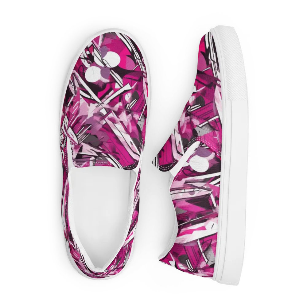 Hotwire Bloom on Men's Slip-On Canvas Shoes — Front