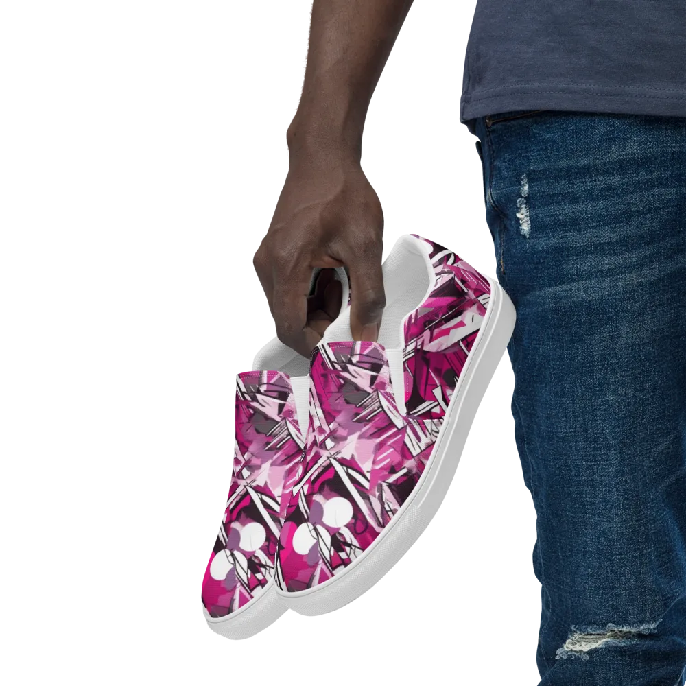 Hotwire Bloom on Men's Slip-On Canvas Shoes — Left Front