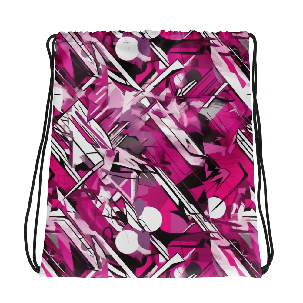 Hotwire Bloom on Drawstring Bag — Photo