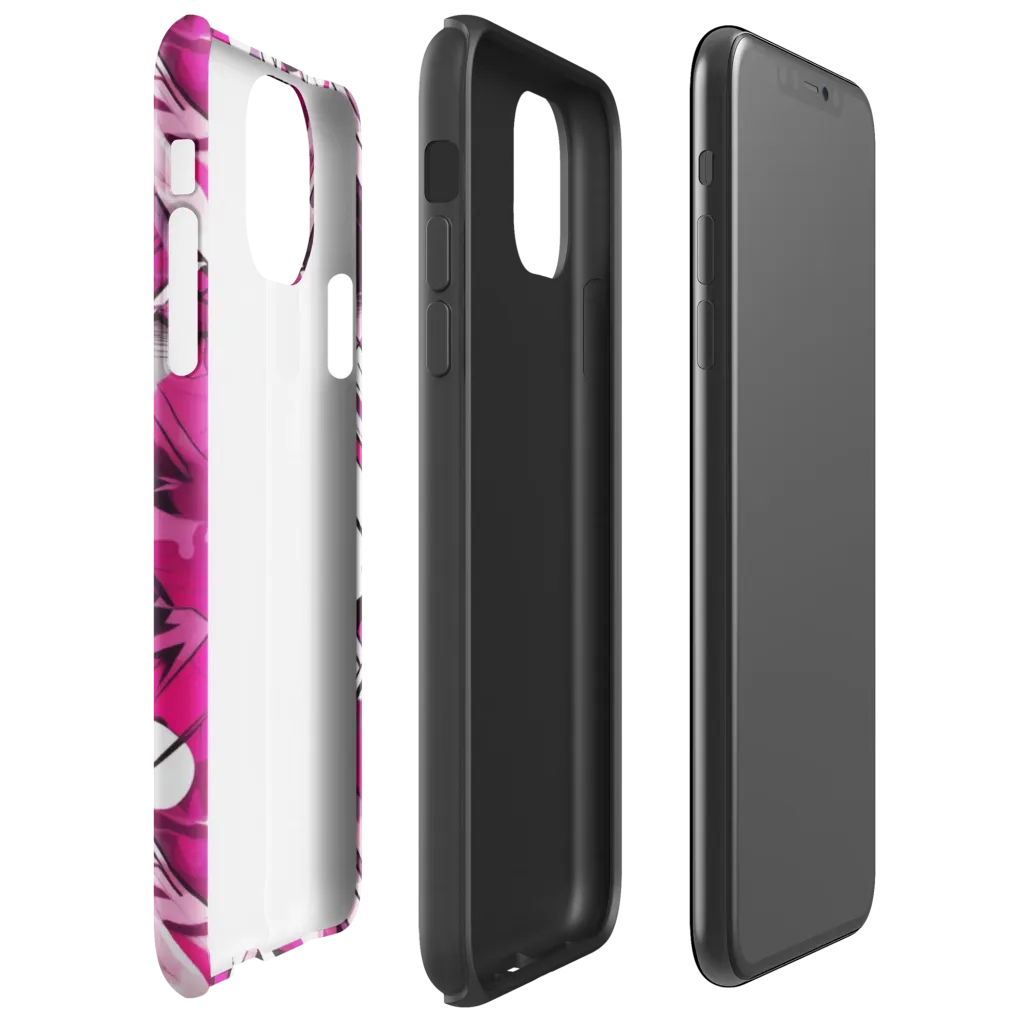 Hotwire Bloom on Tough Case for iPhone® — Right