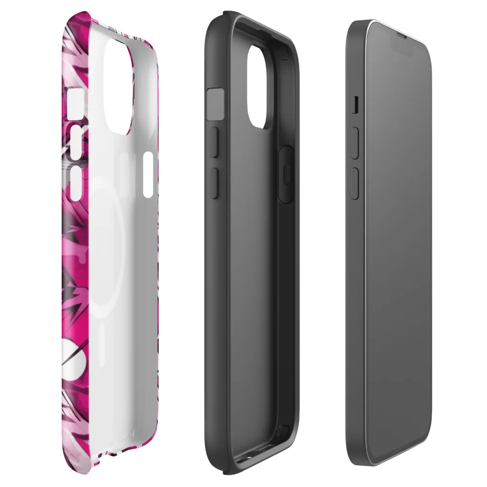 Hotwire Bloom on MagSafe Tough Case for iPhone® — Front