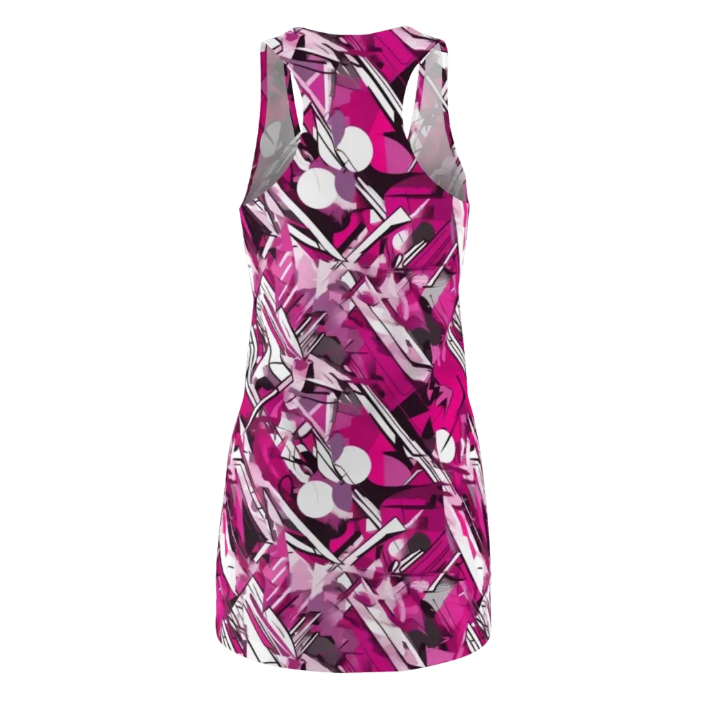 Hotwire Bloom on Racerback Dress — Back
