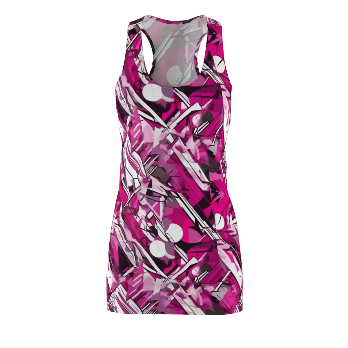 Hotwire Bloom on Racerback Dress — Front