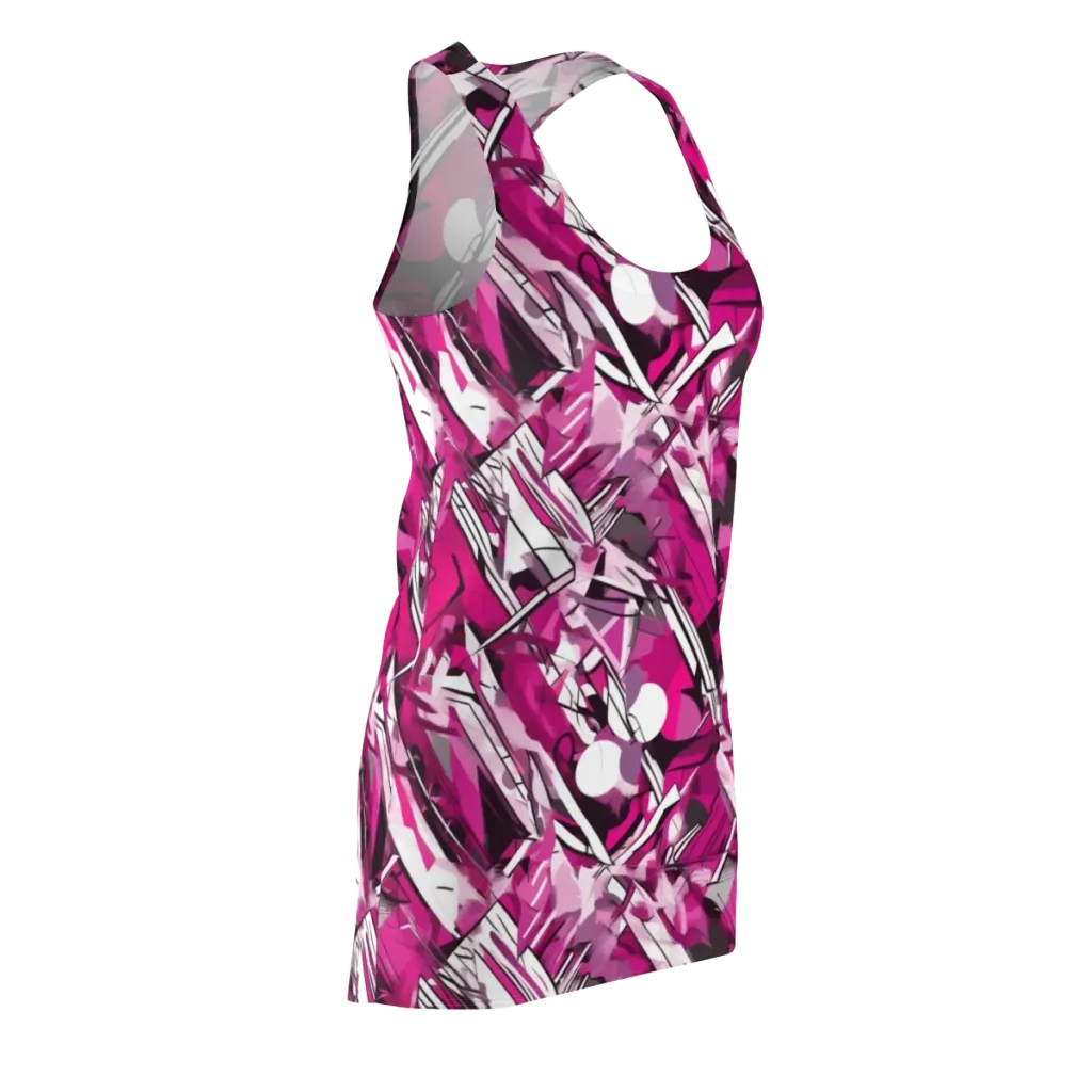 Hotwire Bloom on Racerback Dress — Front Side
