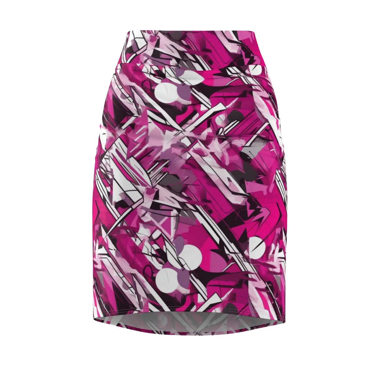 Hotwire Bloom on Pencil Skirt — Front