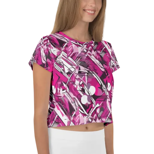 Hotwire Bloom on a Crop Tee