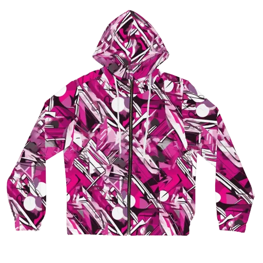Hotwire Bloom on a Women's Full-Zip Hoodie