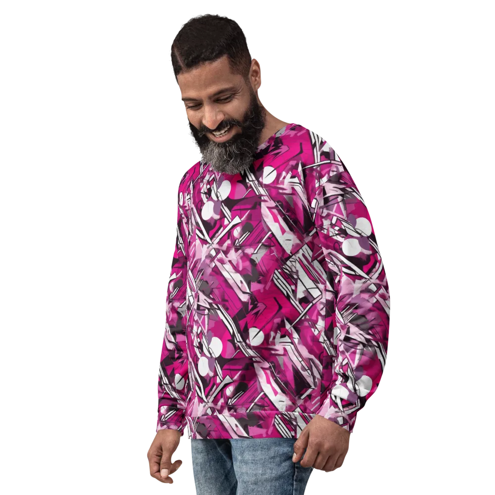 Hotwire Bloom on Sweatshirt — Left Front