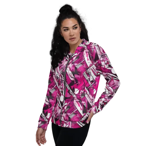Hotwire Bloom on a Bomber Jacket