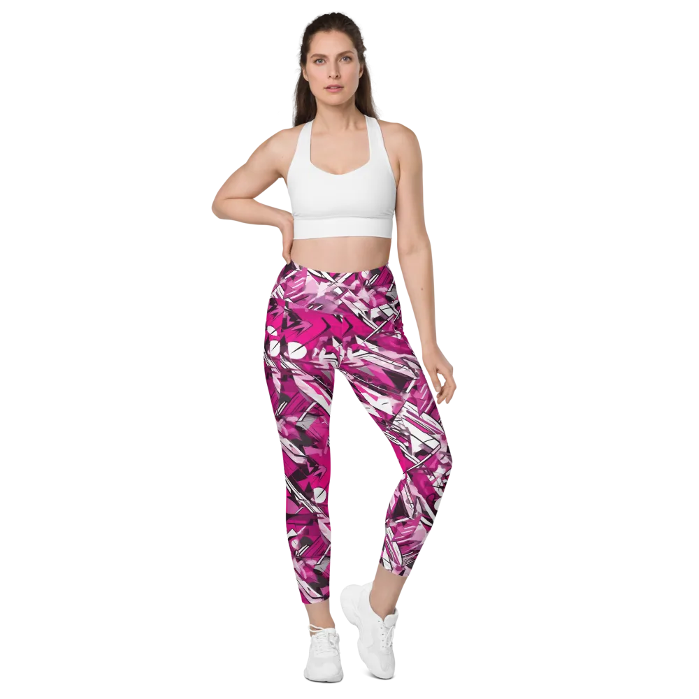 Hotwire Bloom on Leggings with Pockets — Front